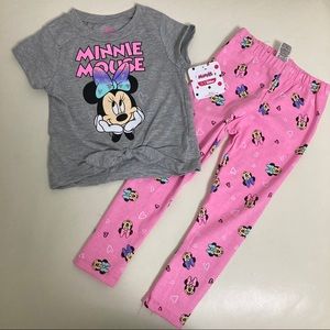 Disney Minnie Mouse cute pink Set 2088